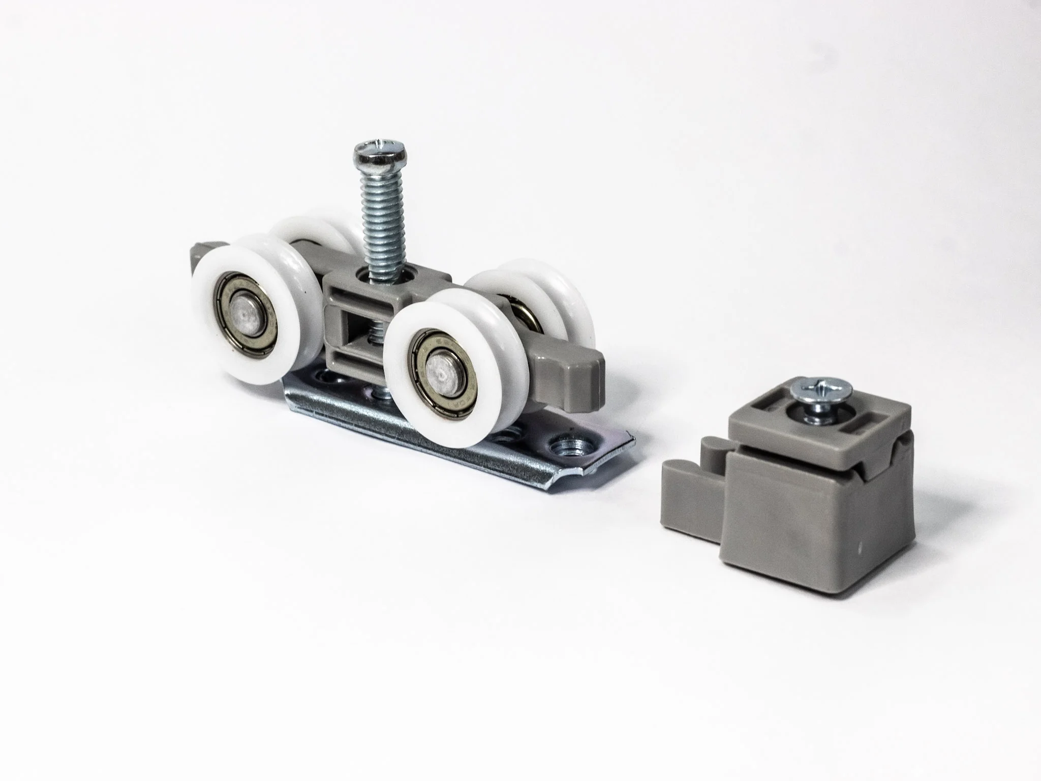 Roldana C&ocirc;ncava 4 rodas com Base em Poliacetal