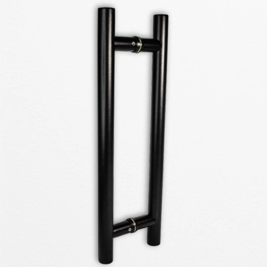 Puxador Tubolar Preto Fosco