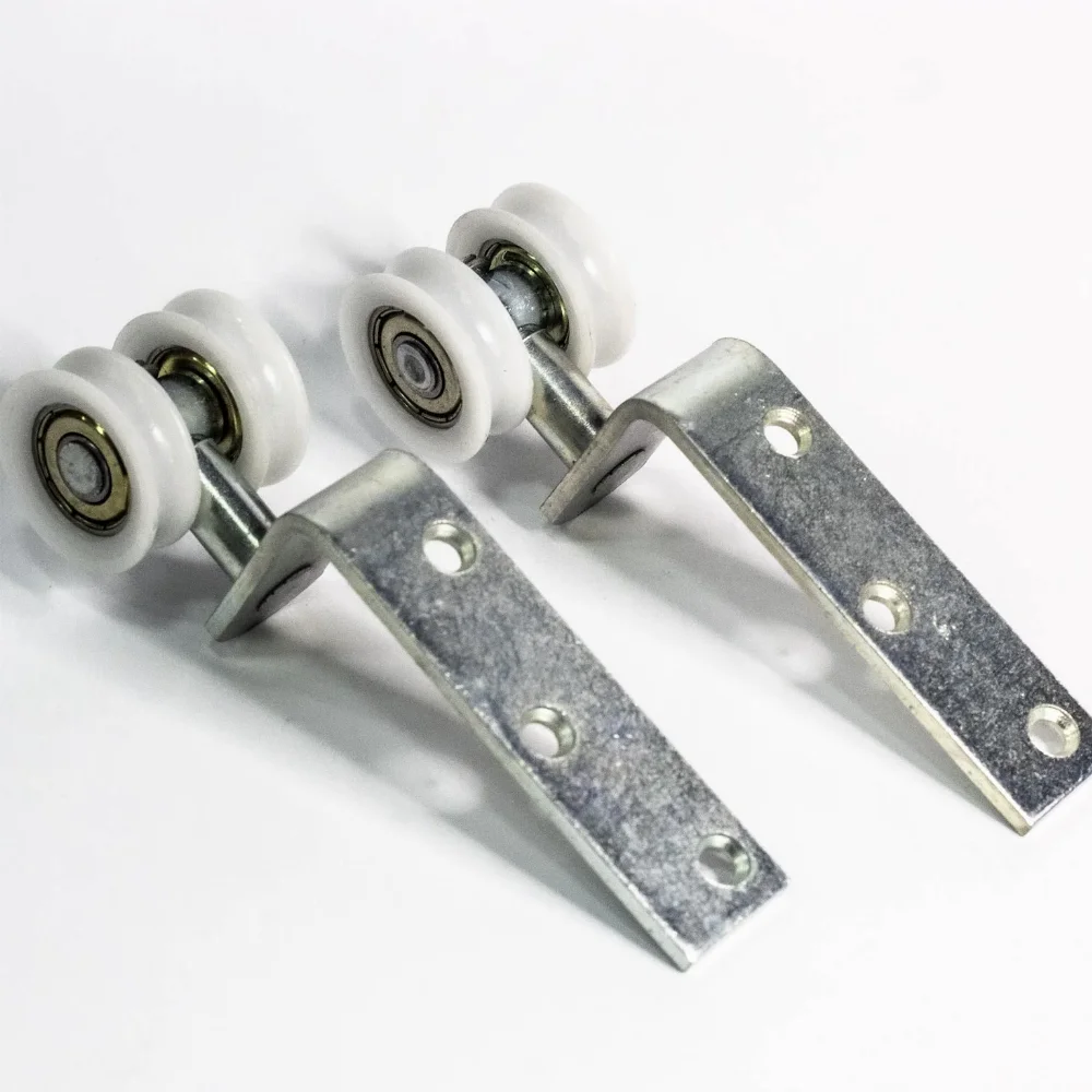 Roldana C&ocirc;ncava Fixa 2 Rodas Lateral A&ccedil;o